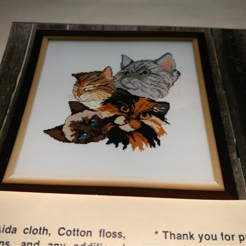 Cat Cross Stitch Kit 117016 Studio M